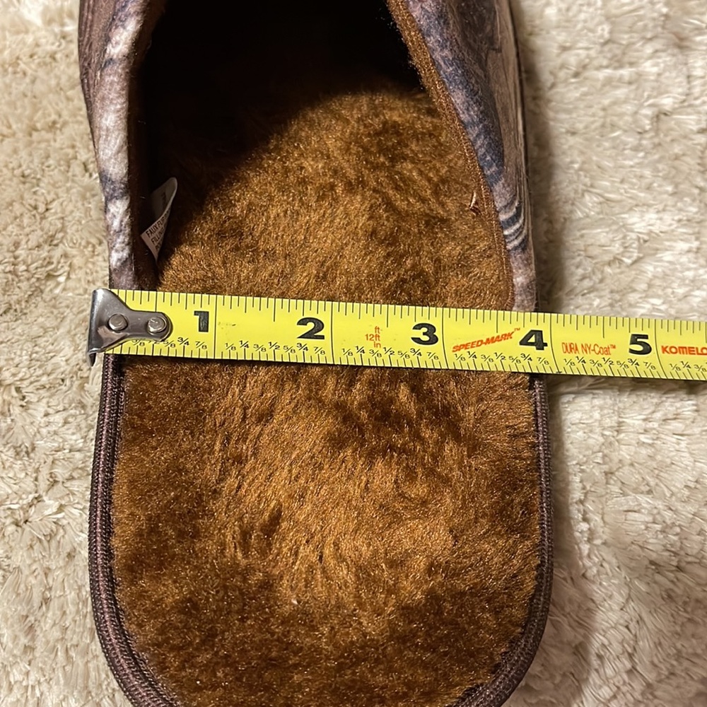 Men's Realtree Pattern Slide On Slippers - Picture 10 of 11